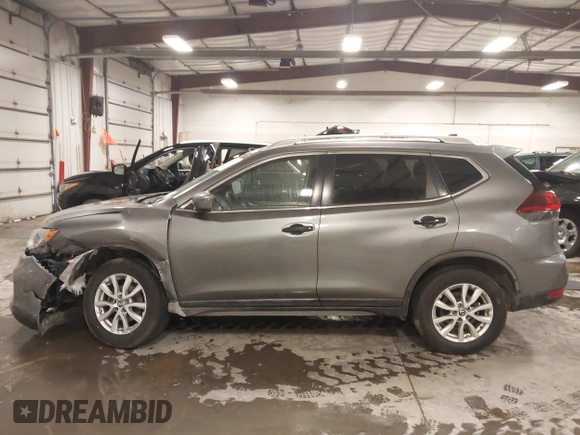 2019 Nissan Rogue SV with VIN KNMAT2MV6KP555655, listed as a IAAI auction lot 41572908 with 80,030 mi miles and . Bid and sale history available at carsss.com. Image 15.