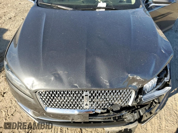 2019 Lincoln MKZ Standard with VIN 3LN6L5A93KR607763, listed as a Copart auction lot 41939105 with 81,256 mi miles and Salvage Title. Bid and sale history available at carsss.com. Image 12.