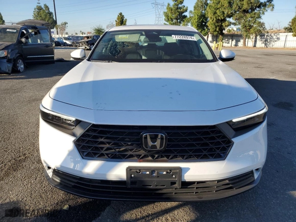 2024 Honda Accord Sedan EX with VIN 1HGCY1F35RA067750, listed as a Copart auction lot 77228974 with 4,512 mi miles and Salvage Title. Bid and sale history available at carsss.com. Image 5.