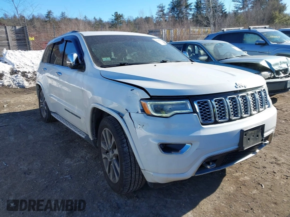 2017 Jeep Grand Cherokee Overland with VIN 1C4RJFCG5HC941289, listed as a IAAI auction lot 41406958 with 58,351 mi miles. Bid and sale history available at carsss.com. Image 13.
