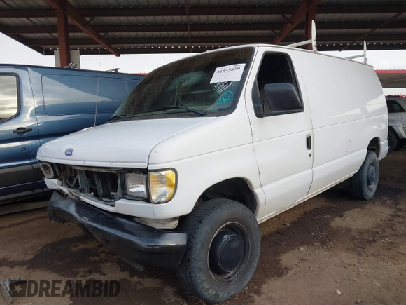 1995 Ford Econoline Cargo with VIN 1FTFE24H0SHC07497, listed as a IAAI auction lot 41555859 with 202,212 mi miles and . Bid and sale history available at DreamBid. Image 17.