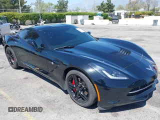 2016 Chevrolet Corvette 1LT with VIN 1G1YB2D70G5119852, listed as a IAAI auction lot 41819012 with 42,040 mi miles. Bid and sale history available at carsss.com. Image 1.