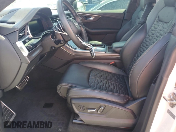 2021 Audi RS Q8 z VIN WU1ARBF16MD008966, wystawiony jako Copart lot #74957414 z przebiegiem Nie podano mil oraz Nie do naprawy • Non repairable. Historia ofert i sprzedaży dostępna na DreamBid. Obrazek 7.