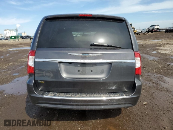 2016 Chrysler Town & Country Touring with VIN 2C4RC1BG8GR287795, listed as a Copart auction lot 50060755 with 128,461 mi miles and Salvage Title. Bid and sale history available at carsss.com. Image 6.