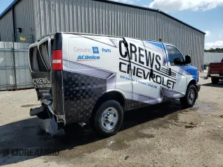 2017 Chevrolet Express Cargo with VIN 1GCWGAFF9H1352846, listed as a Copart auction lot 51229595 with 293,721 mi miles and Salvage Title. Bid and sale history available at DreamBid. Image 3.