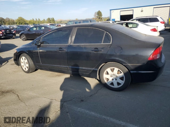 2008 Honda Civic LX z VIN 2HGFA16528H321661, wystawiony jako Copart lot #60185335 z przebiegiem 189 287 mil mil oraz Czysty tytuł • Clean title. Historia ofert i sprzedaży dostępna na DreamBid. Obrazek 2.