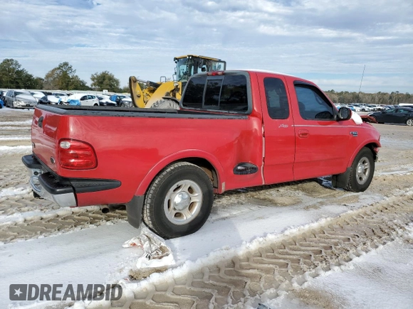 2001 Ford F-150 XL with VIN 1FTRX07W31KE64015, listed as a Copart auction lot 89297905 with 198,881 mi miles and Salvage Title. Bid and sale history available at carsss.com. Image 3.