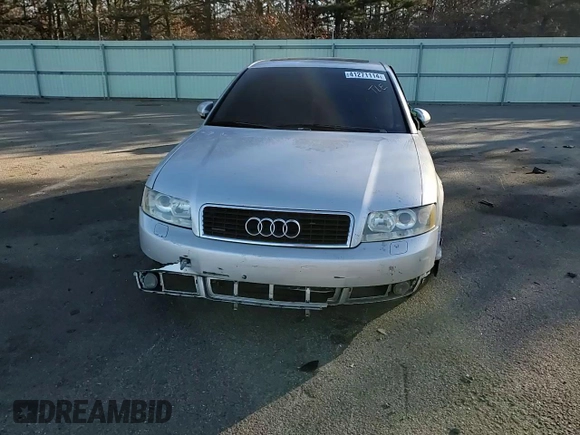 2002 Audi A4 1.8T with VIN WAULC68E22A157319, listed as a Copart auction lot 56549314 with 242,402 mi miles and Non repairable. Bid and sale history available at DreamBid. Image 11.