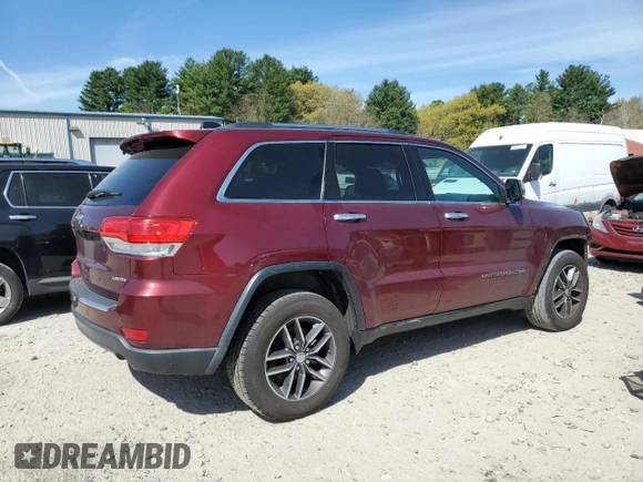 2017 Jeep Grand Cherokee Limited z VIN 1C4RJFBG6HC946423, wystawiony jako Copart lot #54929585 z przebiegiem 140 871 mil mil oraz Szkoda całkowita • Salvage title. Historia ofert i sprzedaży dostępna na DreamBid. Obrazek 3.