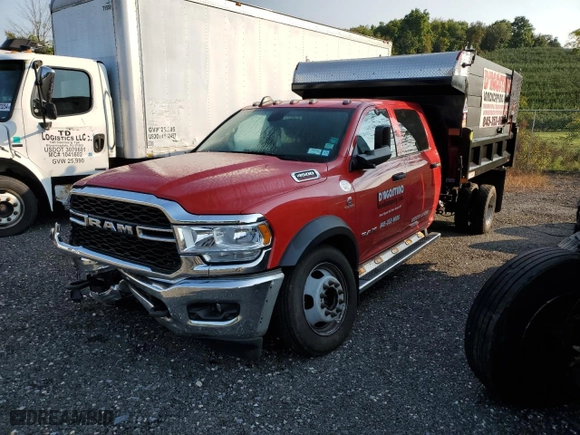 2020 Ram 4500 Chassis Cab SLT with VIN 3C7WRLFL0LG110083, listed as a Copart auction lot 78492674 with 48,701 mi miles and Salvage Title. Bid and sale history available at carsss.com. Image 2.