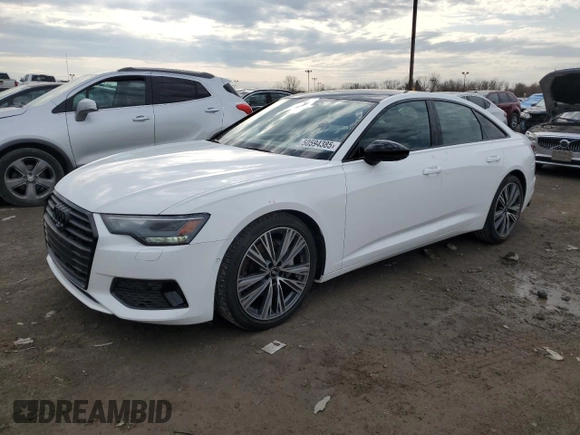 2021 Audi A6 Premium z VIN WAUD3AF28MN067720, wystawiony jako Copart lot #50594385 z przebiegiem 25 320 mil mil oraz Szkoda całkowita • Salvage title. Historia ofert i sprzedaży dostępna na DreamBid. Obrazek 1.