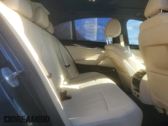 2017 BMW 5 Series 530i xDrive with VIN WBAJA7C31HG905931, listed as a Copart auction lot 50014175 with 107,630 mi miles and Salvage Title. Bid and sale history available at carsss.com. Image 10.