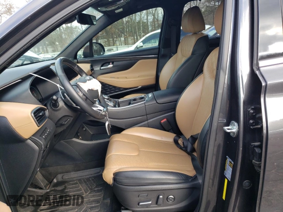 2022 Hyundai Santa Fe Calligraphy with VIN 5NMS54AL7NH411882, listed as a Copart auction lot 85876934 with 52,978 mi miles and Salvage Title. Bid and sale history available at carsss.com. Image 7.
