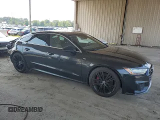 2019 Audi A7 Prestige with VIN WAUV2AF2XKN068159, listed as a Copart auction lot 65732394 with 72,116 mi miles and Salvage Title. Bid and sale history available at carsss.com. Image 4.