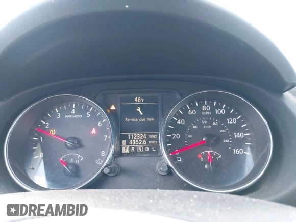2013 Nissan Rogue S with VIN JN8AS5MT4DW532892, listed as a IAAI auction lot 41876158 with 112,324 mi miles. Bid and sale history available at carsss.com. Image 7.