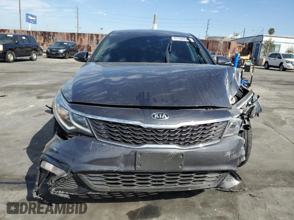 2019 Kia Optima LX with VIN 5XXGT4L30KG318253, listed as a Copart auction lot 47388045 with 50,506 mi miles and Salvage Title. Bid and sale history available at carsss.com. Image 5.