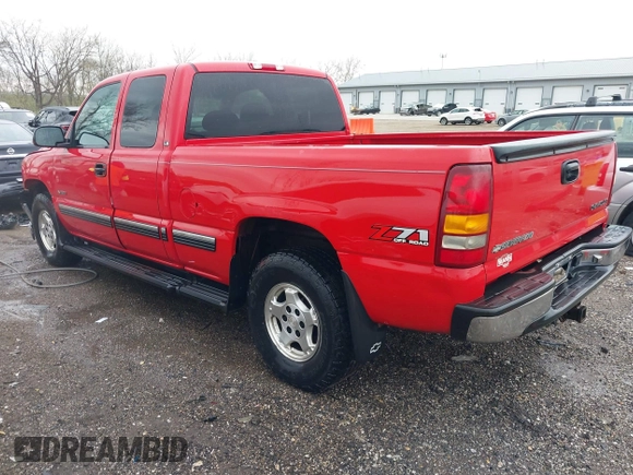 2001 Chevrolet Silverado 1500 LS with VIN 1GCEK19T01Z221243, listed as a IAAI auction lot 41952032 with 129,665 mi miles and . Bid and sale history available at DreamBid. Image 3.