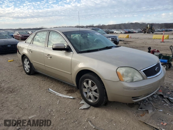 2005 Ford Five Hundred SE with VIN 1FAFP26135G148147, listed as a Copart auction lot 84011184 with 216,546 mi miles and Salvage Title. Bid and sale history available at carsss.com. Image 4.