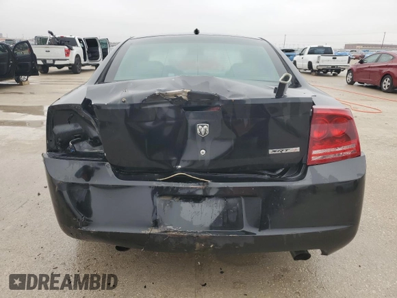 2008 Dodge Charger SRT-8 with VIN 2B3KA73W18H154739, listed as a Copart auction lot 44809055 with 205,634 mi miles and Salvage Title. Bid and sale history available at DreamBid. Image 6.