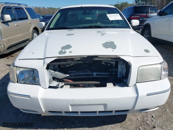 2007 Mercury Grand Marquis LS with VIN 2MEFM75V57X630666, listed as a IAAI auction lot 41791234 with 155,290 mi miles. Bid and sale history available at carsss.com. Image 6.