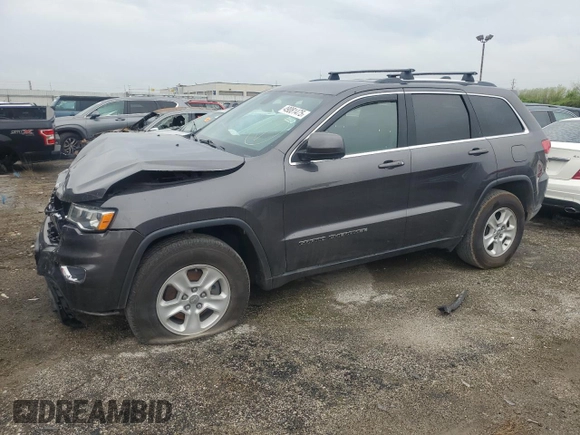 2017 Jeep Grand Cherokee Laredo with VIN 1C4RJFAG5HC881971, listed as a Copart auction lot 49081475 with 133,563 mi miles and Salvage Title. Bid and sale history available at carsss.com. Image 1.