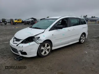 2006 Mazda 5 Sport with VIN JM1CR293860103624, listed as a Copart auction lot 51076985 with 109,125 mi miles and Salvage Title. Bid and sale history available at carsss.com. Image 1.