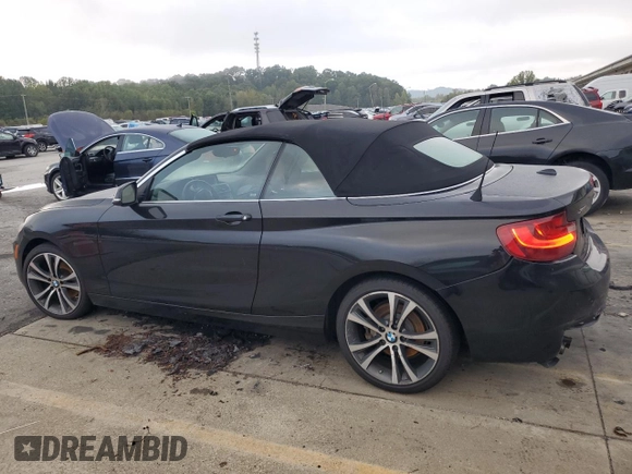 2016 BMW 2 Series 228i xDrive with VIN WBA1L9C55GV325194, listed as a Copart auction lot 72224004 with 134,063 mi miles and Salvage Title. Bid and sale history available at carsss.com. Image 2.
