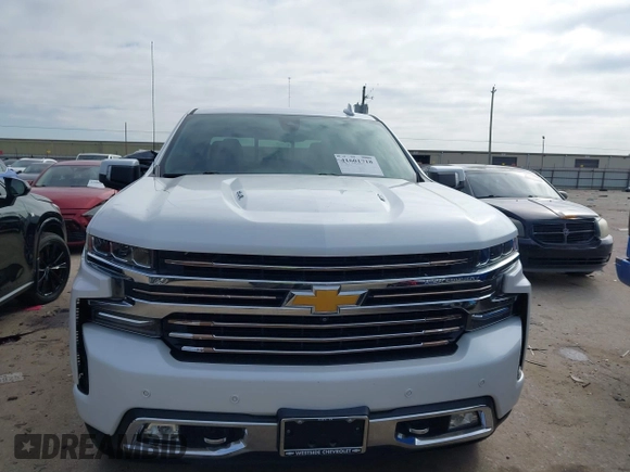 2020 Chevrolet Silverado 1500 High Country with VIN 1GCUYHEL7LZ281967, listed as a IAAI auction lot 41601718 with 35,127 mi miles. Bid and sale history available at carsss.com. Image 6.