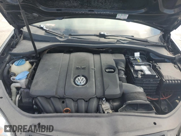 2010 Volkswagen Jetta S with VIN 3VWJZ7AJ3AM029692, listed as a Copart auction lot 61743435 with Not provided miles and Salvage title. Bid and sale history available at DreamBid. Image 11.