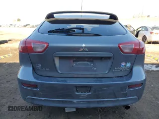 2011 Mitsubishi Lancer GTS with VIN JA32X8HWXBU009763, listed as a Copart auction lot 83205854 with 118,897 mi miles and Salvage Title. Bid and sale history available at carsss.com. Image 6.