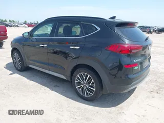 2021 Hyundai Tucson Ultimate with VIN KM8J33ALXMU289579, listed as a IAAI auction lot 42027719 with 95,989 mi miles and . Bid and sale history available at DreamBid. Image 3.
