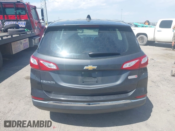 2018 Chevrolet Equinox LS with VIN 2GNAXHEV3J6283707, listed as a IAAI auction lot 42009234 with 115,745 mi miles and . Bid and sale history available at DreamBid. Image 16.