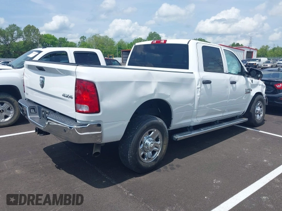 2018 Ram 2500 Tradesman with VIN 3C6UR5CJ6JG276003, listed as a IAAI auction lot 42128023 with 41,113 mi miles and . Bid and sale history available at DreamBid. Image 4.