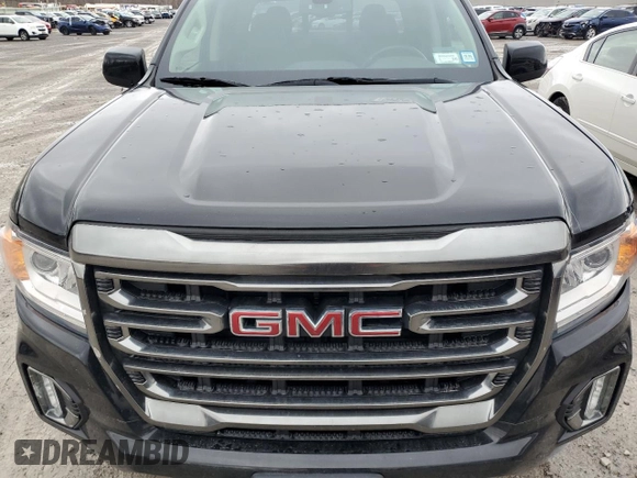 2022 GMC Canyon 4WD AT4 w/Leather with VIN 1GTG6FEN5N1279158, listed as a Copart auction lot 50958545 with 34,569 mi miles and Salvage Title. Bid and sale history available at carsss.com. Image 11.