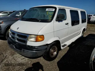 1999 Dodge Cargo Conversion with VIN 2B6HB11Y5XK530601, listed as a Copart auction lot 76665494 with 108,735 mi miles and Non Repairable. Bid and sale history available at carsss.com. Image 1.