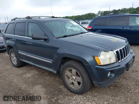 2007 Jeep Grand Cherokee Limited with VIN 1J8HR582X7C698632, listed as a IAAI auction lot 42723513 with 206,039 mi miles and . Bid and sale history available at DreamBid. Image 1.