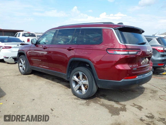 2022 Jeep Grand Cherokee Limited с VIN 1C4RJKBG4N8506269, выставлен на аукционе IAAI как лот 41892578 с пробегом 56 133 миль миль и . История ставок и продаж доступна на DreamBid. Изображение 3.