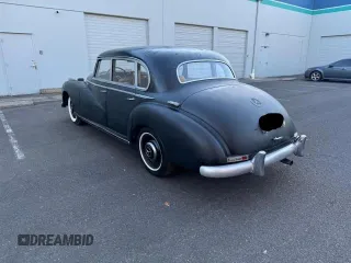 1952 Mercedes-Benz 300 with VIN 0143652, listed as a Copart auction lot 43286705 with 92,199 mi miles and Clean Title. Bid and sale history available at DreamBid. Image 3.