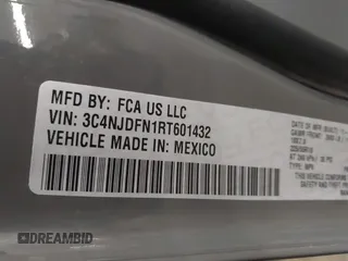 2024 Jeep Compass Latitude Lux с VIN 3C4NJDFN1RT601432, выставлен на аукционе IAAI как лот 41586810 с пробегом 17 406 миль миль и . История ставок и продаж доступна на DreamBid. Изображение 9.