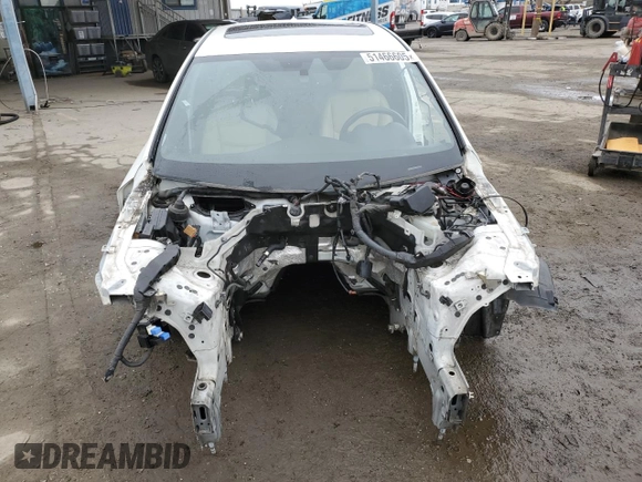 2014 Infiniti Q50 Premium with VIN JN1BV7AR9EM689488, listed as a Copart auction lot 51466605 with Not Provided miles and Salvage Title. Bid and sale history available at DreamBid. Image 5.