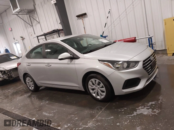 2022 Hyundai Accent SE with VIN 3KPC24A66NE163753, listed as a IAAI auction lot 41969519 with 26,109 mi miles and . Bid and sale history available at DreamBid. Image 13.