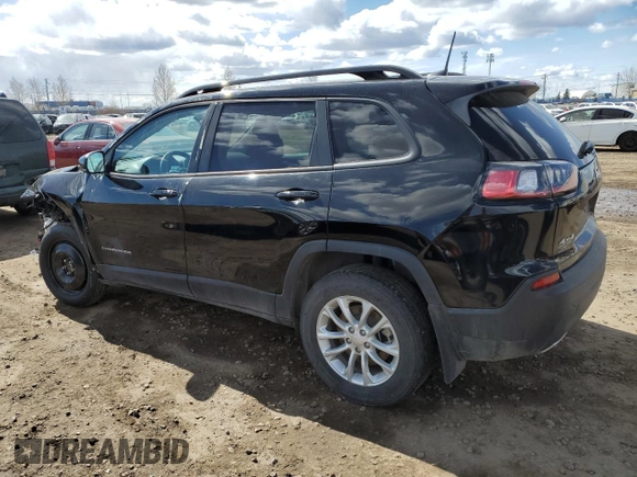 2022 Jeep Cherokee X with VIN 1C4PJMCX5ND552329, listed as a Copart auction lot 52359655 with 45,348 mi miles and Salvage title. Bid and sale history available at DreamBid. Image 2.