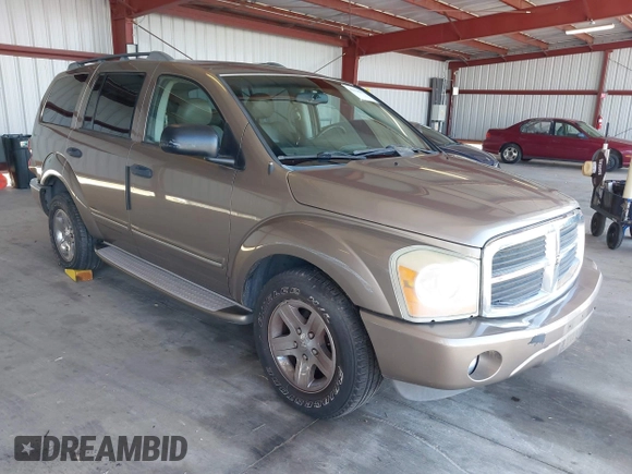2005 Dodge Durango Limited with VIN 1D4HB58D05F539193, listed as a IAAI auction lot 42320650 with 236,479 mi miles and . Bid and sale history available at DreamBid. Image 1.