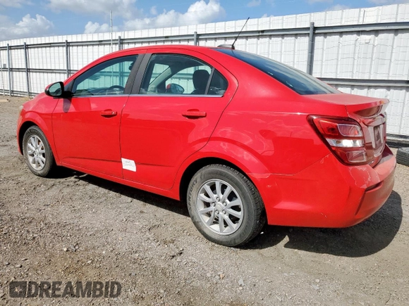 2017 Chevrolet Sonic LT with VIN 1G1JD5SH2H4117715, listed as a Copart auction lot 61472535 with 143,955 mi miles and Salvage title. Bid and sale history available at DreamBid. Image 2.