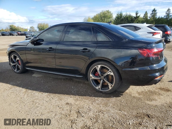 2023 Audi S4 Prestige with VIN WAUC4AF41PA013133, listed as a Copart auction lot 75619784 with 23,125 mi miles and Clean Title. Bid and sale history available at carsss.com. Image 2.