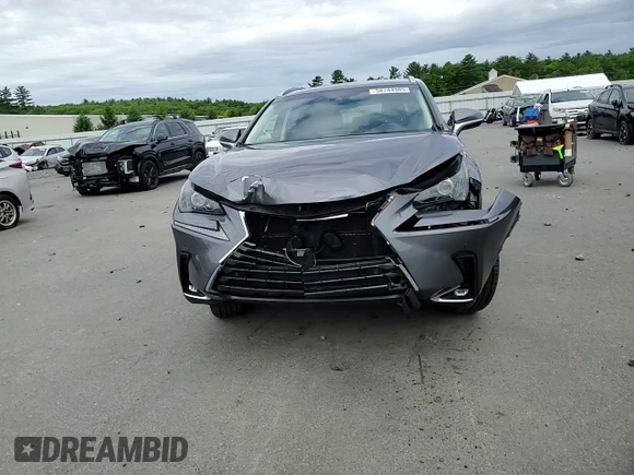 2018 Lexus NX 300h with VIN JTJBJRBZXJ2082652, listed as a Copart auction lot 58744985 with 106,090 mi miles and Salvage title. Bid and sale history available at DreamBid. Image 15.
