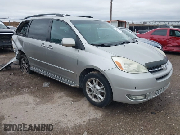 2004 Toyota Sienna XLE with VIN 5TDZA22CX4S072592, listed as a IAAI auction lot 41558873 with 267,785 mi miles and . Bid and sale history available at DreamBid. Image 1.