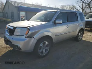 2013 Honda Pilot EX-L with VIN 5FNYF4H57DB055495, listed as a Copart auction lot 84903574 with 118,498 mi miles and Salvage Title. Bid and sale history available at DreamBid. Image 1.