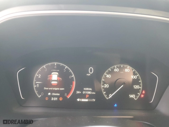 2024 Honda Pilot Touring with VIN 5FNYG1H70RB037781, listed as a Copart auction lot 86406654 with 11,080 mi miles and Salvage Title. Bid and sale history available at carsss.com. Image 9.