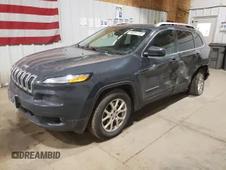 2018 Jeep Cherokee Latitude Plus with VIN 1C4PJMLX0JD582381, listed as a Copart auction lot 59381715 with 120,004 mi miles and Salvage title. Bid and sale history available at DreamBid. Image 1.